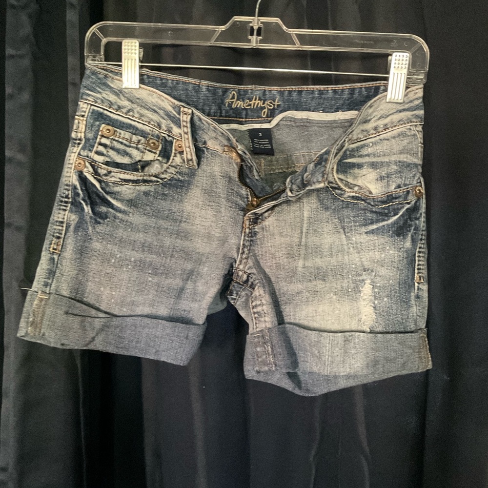 Juniors Amethyst Jean shorts